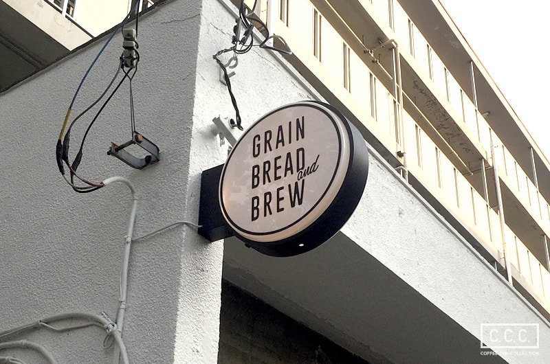 GRAIN BREAD AND BREWのネオンサイン