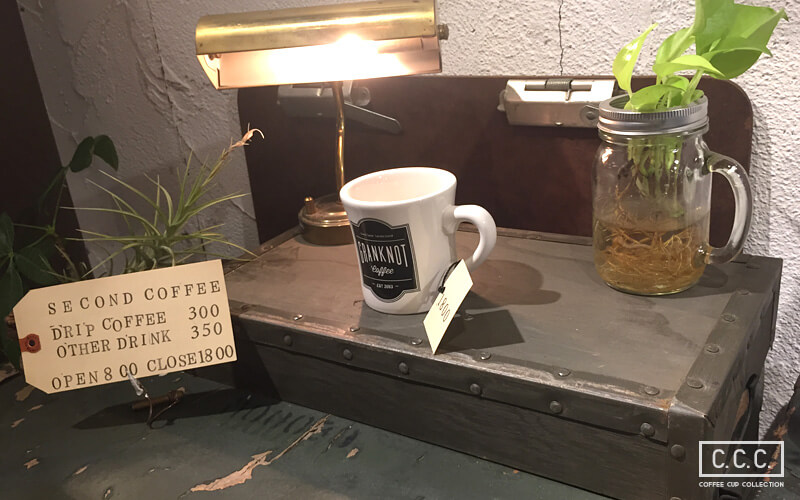 GRANKNOT coffeeのマグカップ1,800円