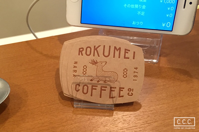 ROKUMEI COFFEE CO.のショップカード