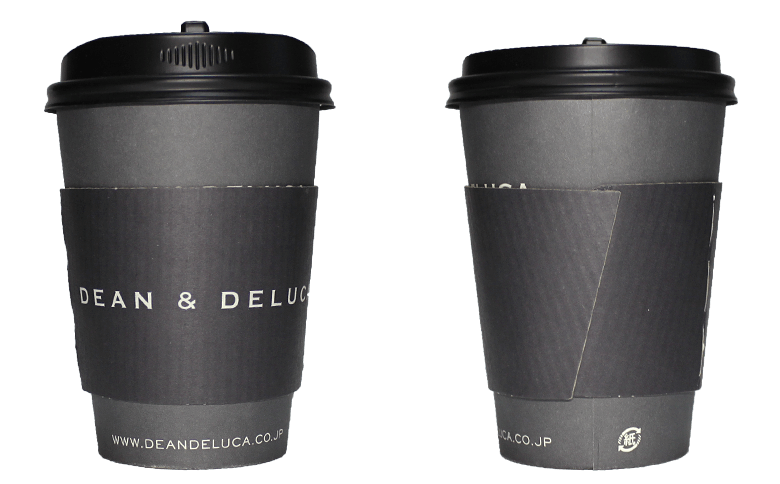 DEAN＆DELUCA（ディーンアンドデルーカ）のテイクアウト用コーヒーカップ