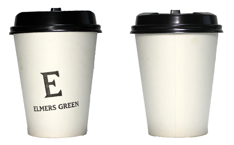 ELMERS GREEN IN THE PARK（ エルマーズグリーン イン ザ パーク）のテイクアウト用コーヒーカップ