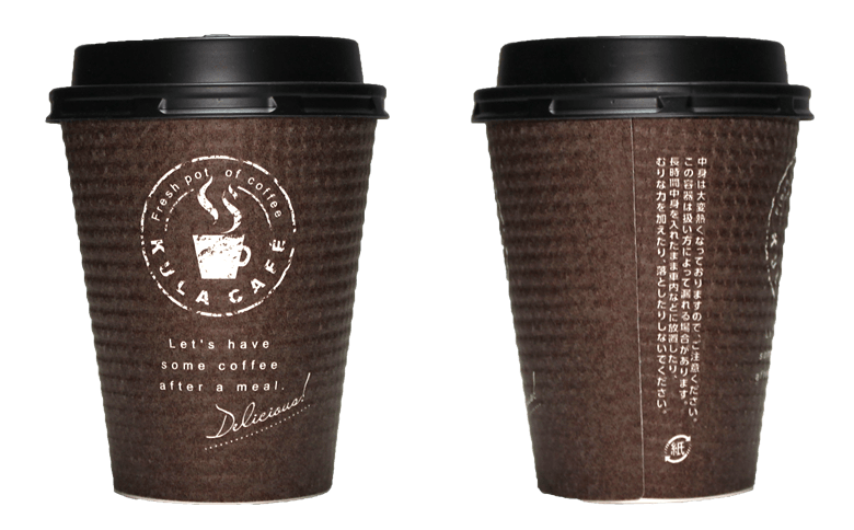 くら寿司（KULA CAFE）のテイクアウト用コーヒーカップ