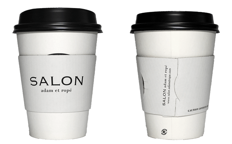 SALON adam et ropé（サロン アダム エ ロペ）のテイクアウト用コーヒーカップ