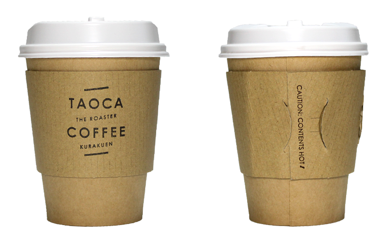 TAOCA COFFEE（タオカコーヒー）のテイクアウト用コーヒーカップ