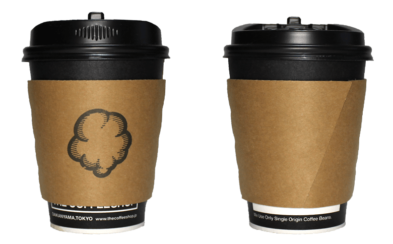 THE COFFEESHOP（ザ・コーヒーショップ）のテイクアウト用コーヒーカップ
